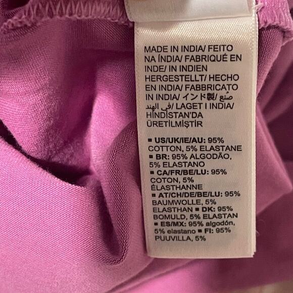 The Drop Women’s Mauve Twist Front Long Sleeve Knit Crop Top by @Signedblake M - Picture 6 of 8